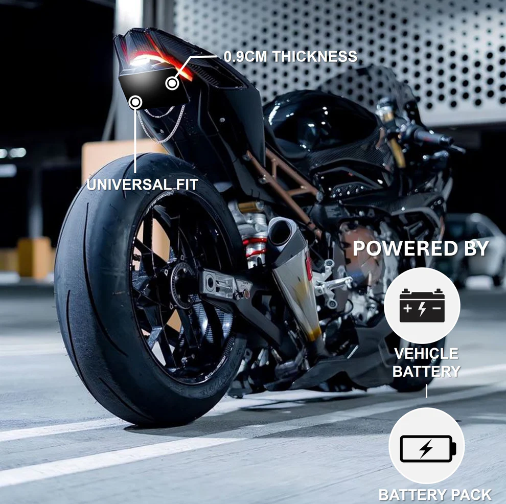 Stealth Motorcycle Vanish plate